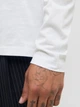 Лонгслив мужской Jack & Jones 12279538 L White (5715719712995) - изображение 5