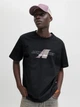 Футболка хлопковая длинная мужская Jack & Jones 12282779 S Black (5715730089755) - изображение 3