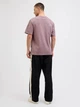 Футболка хлопковая длинная мужская Jack & Jones 12282779 S Grape Shake (5715730089694) - изображение 2
