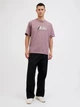 Футболка хлопковая длинная мужская Jack & Jones 12282779 S Grape Shake (5715730089694) - изображение 3