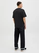 Футболка хлопковая длинная мужская Jack & Jones 12282892 L Black (5715722802218) - изображение 2