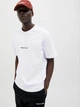 Футболка хлопковая длинная мужская Jack & Jones 12282892 L Bright White (5715722802225) - изображение 3