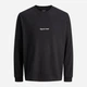 Лонгслив мужской Jack & Jones 12282895 M Black (5715730522184) - изображение 7