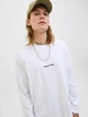 Лонгслив мужской Jack & Jones 12282895 M Bright White (5715730522146) - изображение 4