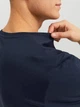 Футболка хлопковая длинная мужская Jack & Jones 12233999 2XL Navy Blazer (5715424107178_5715602797214) - изображение 6