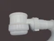 Сифон бутылочный MILLZ для поддона 1 1/2" пластик белый - изображение 4