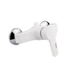 Смеситель для душа Brinex 40W 010, однорычажный, ABS пластик, белый (SD00033034) - изображение 1