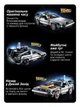 Конструктор "Назад у майбутнє: DeLorean DMC-12" - колекційна модель 3в1,1872 деталі, машинка, icons, Back to the Future (Крафтове пакування) - изображение 6