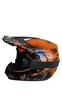 Мотошолом ендуро кросовий Helmet Orange + окуляри Standard - зображення 1