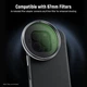 Чехол Neewer PA083P Black для iPhone 16 Pro с адаптерами для объективов 17мм, фильтров 67мм и Т-байонетом - изображение 5