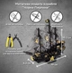 Модель Piececool Корабль Черная Жемчужина HP151-KG - изображение 3
