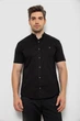 Рубашка мужская однотонная, цвет черный, 214R7346, размер XL: XXL - изображение 1