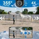 IP-камера поворотная XON SmartCam Wi-Fi 1080P (UCWEM21YW 3725) Черная - изображение 4