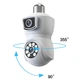 IP-камера цокольная с двойным объективом XON SmartCam Wi-Fi 1080P (GBWEW22VW 3718) Белая - изображение 2