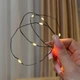 Светодиодная гирлянда Роса 100 метров теплый белый свет зеленый провод 1000 LED 8 режимов с пультом - изображение 4