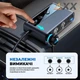 Розгалужувач прикурювача автомобіля 3 гніздаUSB-C PD36W + USB-A QC3.0 18W + 3USB-A з кабелем 1м з вимикачем на кожну розетку з вольтметром Joyroom 210W 9in1 - зображення 10