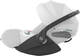 Fotelik samochodowy Cybex Cloud T i-Size Plus Platinum White Platinum (4063846402830) - obraz 2