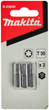 Zestaw bitów Makita T30 x 25 mm 3 szt (0088381408172) - obraz 1