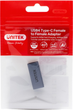 Adapter Unitek USB4 Type-C Female to Female Space Grey (A1036GY) - obraz 3