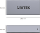 Adapter Unitek USB4 Type-C Female to Female Space Grey (A1036GY) - obraz 4