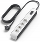 Мережевий фільтр Belkin Surge Protectors 4 розетки (BSV400VF2M-V2) - зображення 3