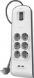 Мережевий фільтр Belkin Surge Protectors 6 розеток (BSV604VF2M-V2) - зображення 2