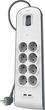 Мережевий фільтр Belkin Surge Protectors 8 розеток (BSV804VF2M-V2) - зображення 2