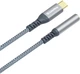 Адаптер-переходник ColorWay USB-C 3.5 мм Female Audio 14 см Grey (CW-AD-CJ) - изображение 5