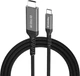 Кабель ColorWay USB-C to HDMI 4K 60Hz 2 м Black (CW-CBCHD077-BK) - изображение 1