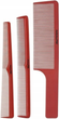 Набір гребінців BaByliss Pro Set Of 3 Barber Combs 3 шт (3030050185546) - зображення 1