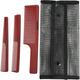 Набір гребінців BaByliss Pro Set Of 3 Barber Combs 3 шт (3030050185546) - зображення 2