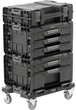 Ящики для інструментів YATO на платформі з колесами S12 4 шт. 507x326x745 мм до модуля P05T2T341G2 (YT-09191) - зображення 1
