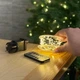 Светодиодная гирлянда Роса 50 метров теплый белый свет зеленый провод 500 LED 8 режимов с пультом - изображение 3