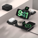 Індукційний зарядний пристрій Belkin BoostCharge Pro Travel Pad 3in1 Qi2 15W Black (WIZ024VFBK) - зображення 8