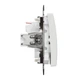 Выключатель двухклавишный Schneider Electric Sedna Design с подсветкой белый SDD111105L - изображение 4