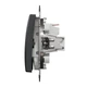 Кнопочный выключатель одноклавишный Schneider Electric Sedna Design чёрный SDD114111 - изображение 4