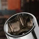 Головка торцевая Intertool 25 мм 1/2" шестигранная Cr-V сталь никелированная профессиональная (000074874) - изображение 5