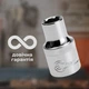 Головка торцевая Intertool 10 мм 1/2" шестигранная Cr-V сталь никелированная профессиональная (000006139) - изображение 6