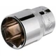 Головка торцевая Intertool 21 мм 1/2" шестигранная Cr-V сталь никелированная профессиональная (000006150) - изображение 1