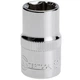 Головка торцевая Intertool 15 мм 1/2" шестигранная Cr-V сталь никелированная профессиональная (000006144) - изображение 2