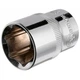 Головка торцева Intertool 20 мм 1/2" шестигранна Cr-V сталь нікельована професійна (000006149) - зображення 1