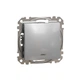 Выключатель одноклавишный Schneider Electric Sedna Design с подсветкой алюминий SDD113101L - изображение 1
