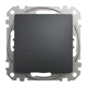 Кнопочный переключатель одноклавишный Schneider Electric Sedna Design чёрный SDD114116 - изображение 3