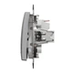 Выключатель одноклавишный Schneider Electric Sedna Design с подсветкой алюминий SDD113101L - изображение 5