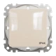 Переключатель одноклавишный Schneider Electric Sedna Design IP44 бежевый SDD212106 - изображение 1