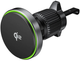 Ładowarka samochodowa Unitek Qi2 Magnetic Wireless Car Charger 15 W Black (P1404ABK01) - obraz 3