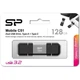 USB флеш накопичувач Silicon Power USB 128G SILICON POWER usb3.2+TypeC Mobile C51 (SP128GBUC3C51V1S) - изображение 4