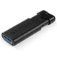 USB флеш накопичувач Verbatim 128GB PinStripe Black USB 3.0 (49319) - зображення 3