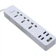 Мережевий фільтр живлення Voltronic TВ-Т08, 3роз, 4*USB White (ТВ-Т08-White) - изображение 1