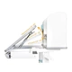 Парта Mealux Edmonton Multicolor BL з полицею (BD-610 W/МС + BL с полкой) - изображение 4